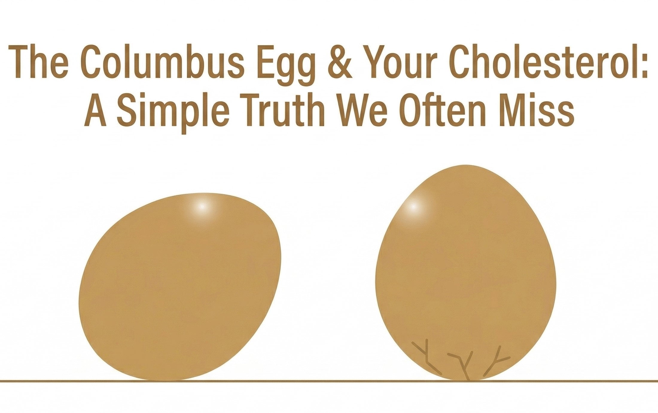 The Columbus Egg & Your Cholesterol: A Simple Truth We Often Miss